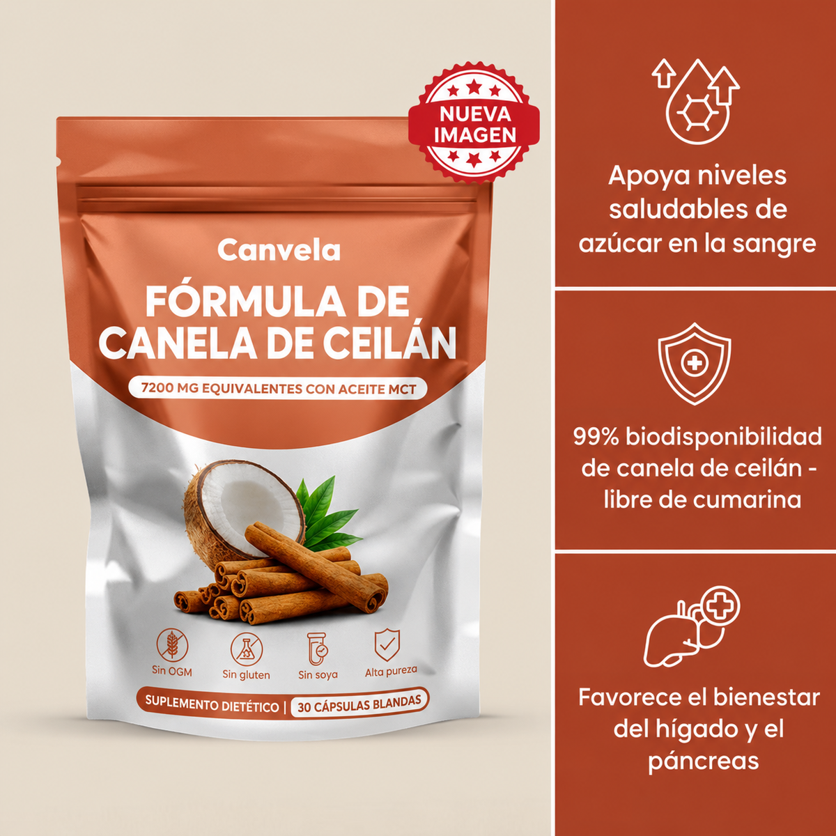 Fórmula de Canela de Ceilán