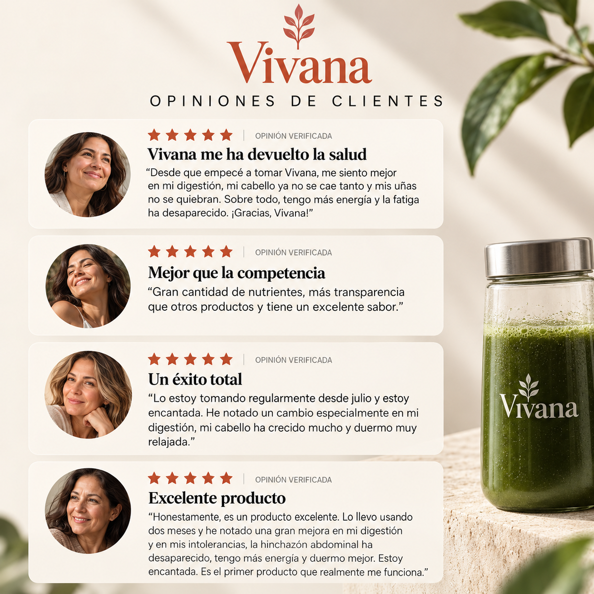 Opiniones de clientes Vivana real customer reviews